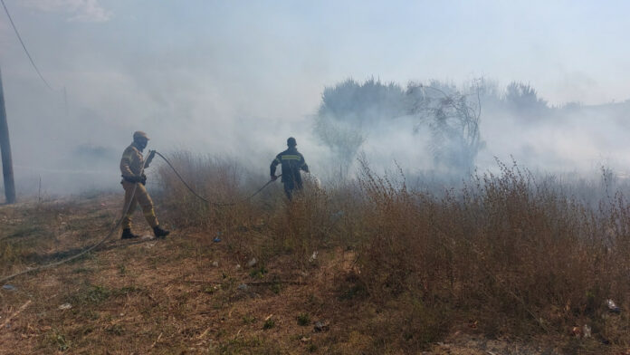 Φωτιά τώρα στον Πύργο Ηλείας