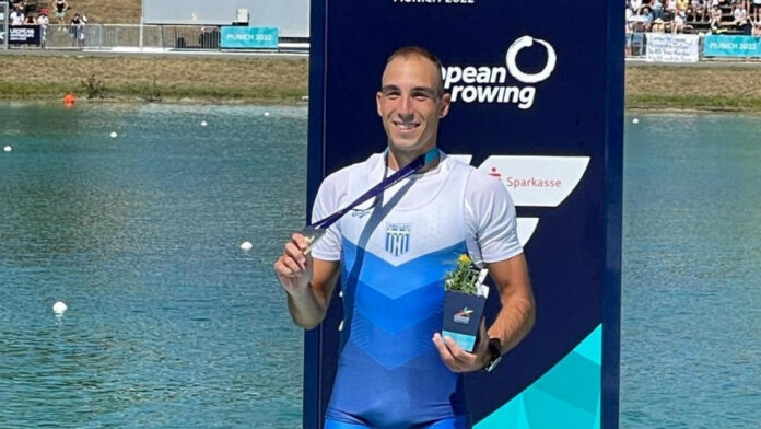 Αντώνης Παπακωνσταντίνου: Χρυσό μετάλλιο στο ευρωπαϊκό πρωτάθλημα κωπηλασίας