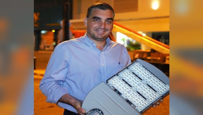 Γιάννης Κωνσταντάτος: “Δικαίωση για την επιλογή μας να αλλάξουμε τον φωτισμό της πόλης μας”