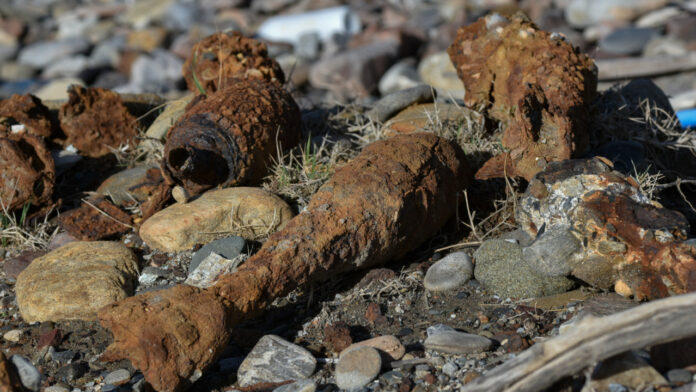 Βλήμα του Β Παγκοσμίου Πολέμου στη Νέα Σμύρνη