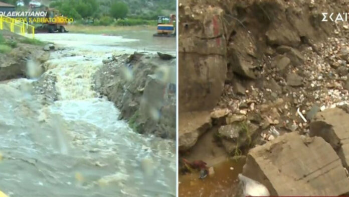 Κακοκαιρία: Προβλήματα σε Χαλκιδική, Θάσο και Σέρρες