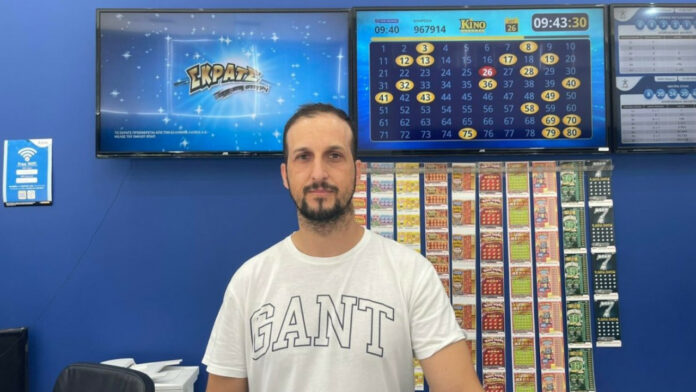 Λάρισα: Τι λέει ο ιδιοκτήτης του πρακτορείου ΟΠΑΠ για το «χρυσό» δελτίο και τον τυχερό των 12 εκατ. ευρώ