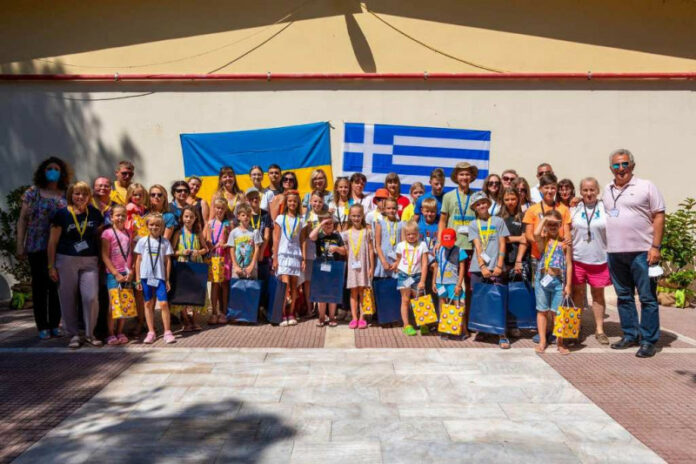 Στις παιδικές κατασκηνώσεις της Αθήνας παιδιά από την Ουκρανία