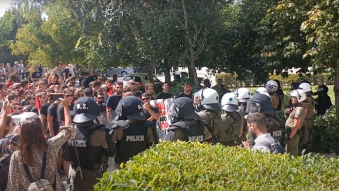 ΑΠΘ: Πορεία διαμαρτυρίας κατά της Πανεπιστημιακής Αστυνομίας