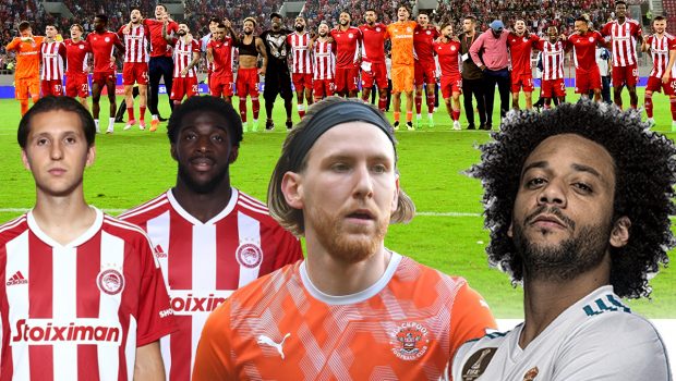 Αυτή είναι λίστα του Ολυμπιακού: Μέσα Μαρσέλο, Μπόουλερ, Αμπουμπακάρ – Εκτός Ζινκερνάγκελ, Ντε Λα Φουέντε, Αγκιμπού