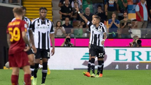 Ουντινέζε – Ρόμα 4-0: Τεσσάρα και ανώμαλη προσγείωση για τους Ρωμαίους