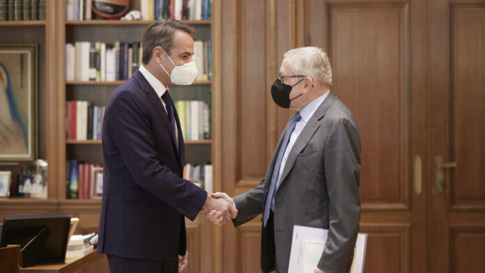 Συνάντηση Κυριάκου Μητσοτάκη με Κλάους Ρέγκλινγκ το πρωί της Τρίτης