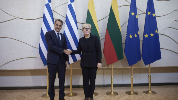 Μητσοτάκης στη Λιθουανία: Τι ειπώθηκε για Ενεργειακό και ελληνοτουρκικά