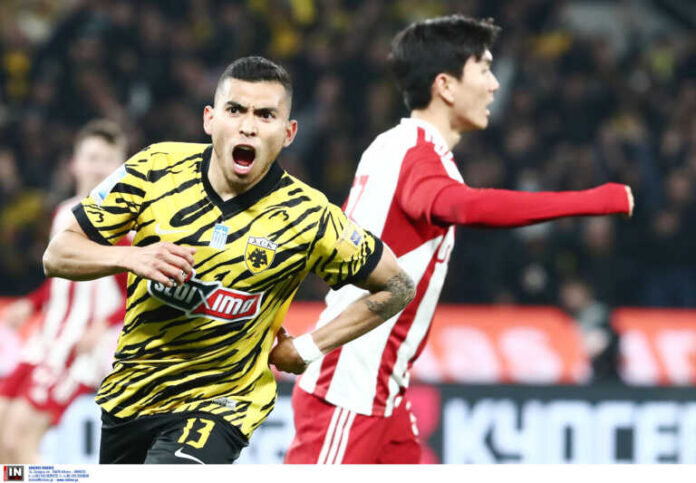 ΑΕΚ – Ολυμπιακός: Το ακυρωθέν γκολ του Πινέδα