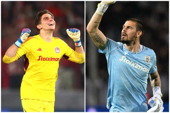 Κωνσταντίνος Τζολάκης και Ντομινίκ Κοτάρσκι στο top 10 των κορυφαίων αποκρούσεων του Conference League
