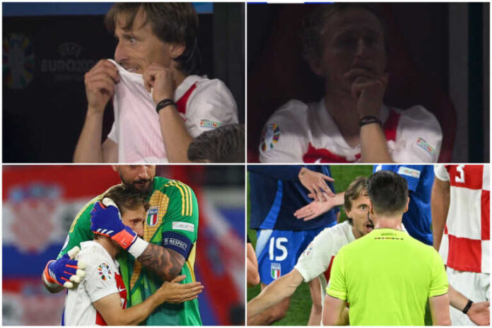 Λούκα Μόντριτς: Η αγωνία, το σοκ στην ισοφάριση της Κροατίας, η αναγνώριση των Ιταλών και η διαμαρτυρία προς τον διαιτητή