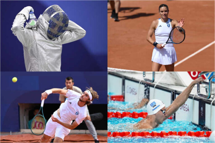 O ελληνικός απολογισμός της 3ης ημέρας στους Ολυμπιακούς Αγώνες