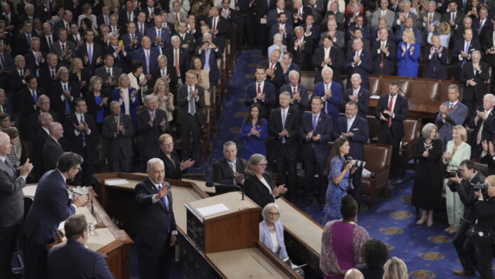 ΗΠΑ: Ξεσηκωμός για Νετανιάχου – «Ντροπή η ομιλία του εγκληματία πολέμου στο Κογκρέσο»