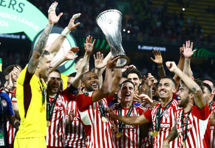 Ολυμπιακός – Νότιγχαμ Φόρεστ: Mε το τρόπαιο του Conference League και την επετειακή φανέλα των 100 χρόνων θα γίνει το φιλικό