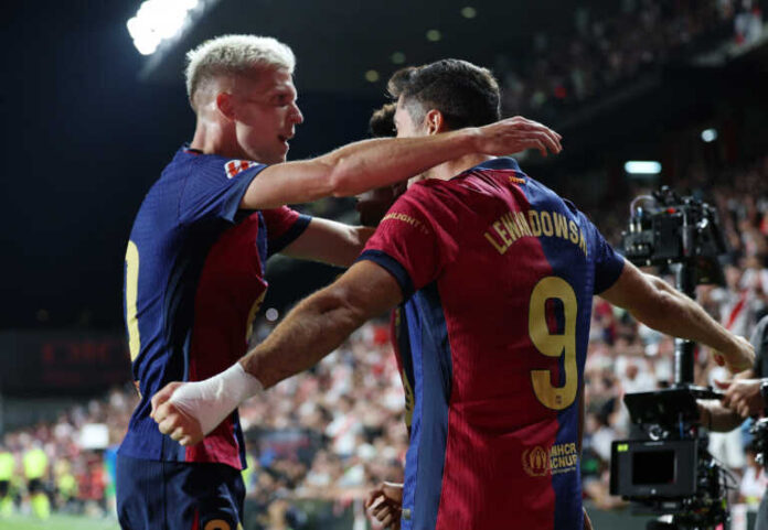 Ράγιο Βαγεκάνο – Μπαρτσελόνα 1-2: Ανατροπή με υπογραφή Όλμο