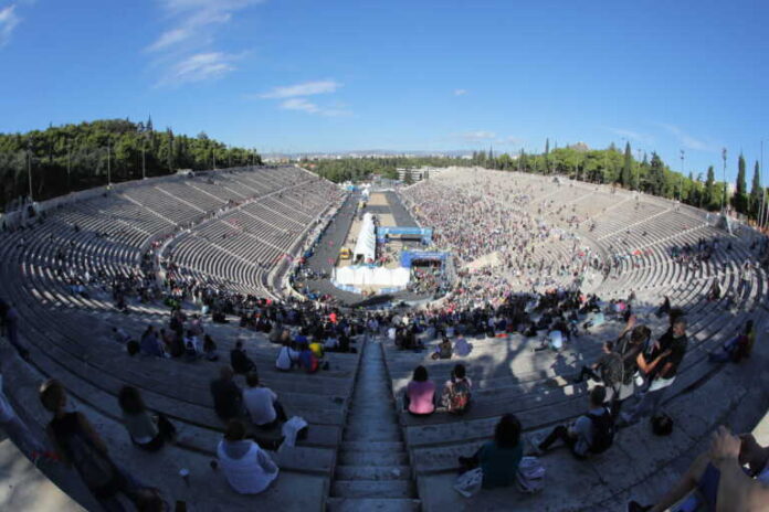 Εκδήλωση στο Καλλιμάρμαρο για τον εορτασμό των 20 χρόνων από τους Ολυμπιακούς Αγώνες του 2004