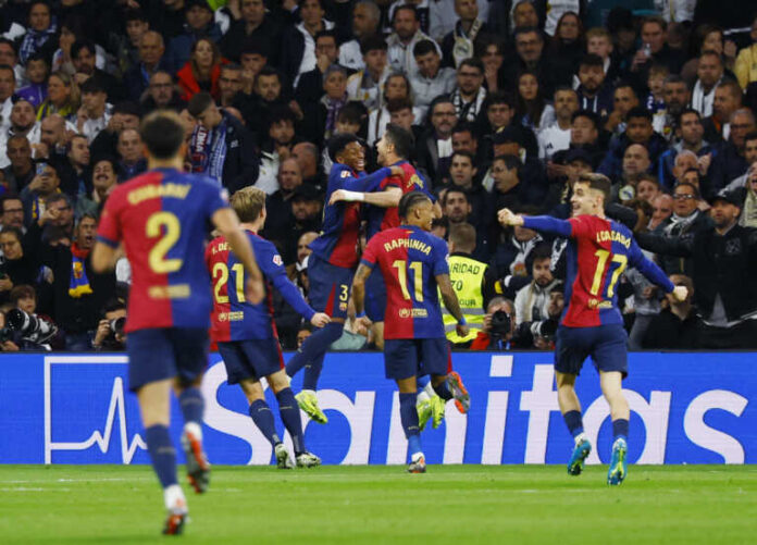 Η Μπαρτσελόνα συνέτριψε 4-0 την Ρεάλ Μαδρίτης στο «Bernabeu» – Tα γκολ του θριάμβου