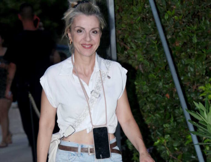 Η Ματίνα Νικολάου επιτάχυνε όταν ρεπόρτερ τη ρώτησε για τον Βασίλη Πορφυράκη και τον Νίκο Μουτσινά