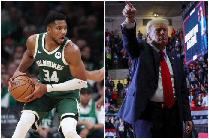 «Kαλή τύχη και στους δύο υποψήφιους» – Η πρώτη αντίδραση του Αντετοκούνμπο στο ρατσιστικό σχόλιο του Τραμπ