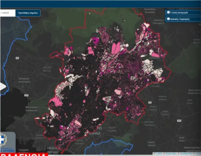 Βαλένθια: Τι θα συνέβαινε στην Αττική αν έπεφτε ανάλογη βροχή (Χάρτης)