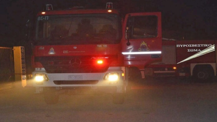 Φωτιά σε χώρο κτηρίου στην Πολυτεχνειούπολη