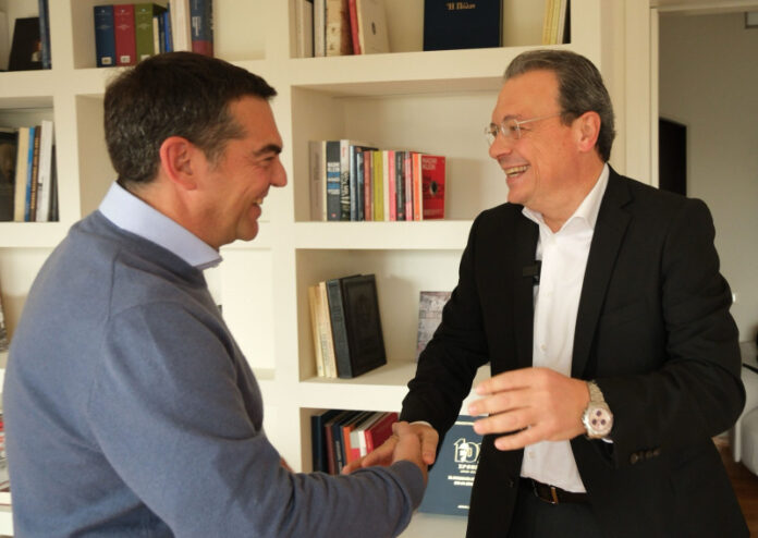 Με τον Αλέξη Τσίπρα συναντήθηκε ο Σωκράτης Φάμελλος