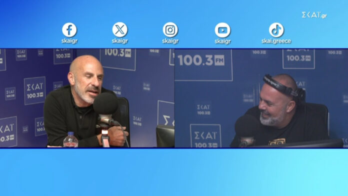 Ο Στέφανος Ξενάκης στον ΣΚΑΪ 100,3 με τον Δημήτρη Γιαγτζόγλου