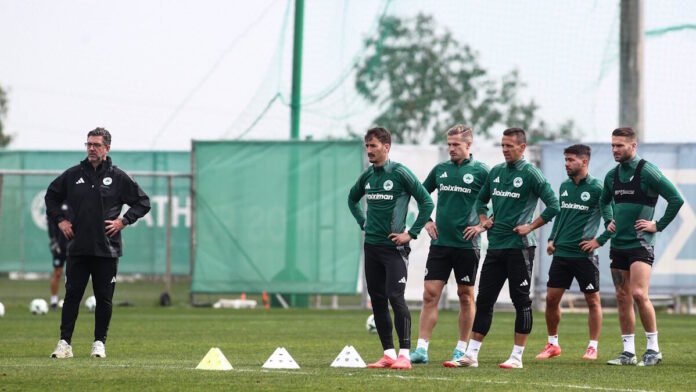 Με Πελίστρι αλλά χωρίς Σένκεφελντ η προπόνηση ενόψει του ντέρμπι με τον Ολυμπιακό