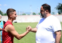 Ο Ολυμπιακός έκανε αγιασμό στου Ρέντη