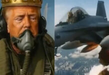 Ο Τραμπ προκαλεί με ΑΙ βίντεο – Πετάει με τζετ φορώντας στέμμα και ρίχνει περιττώματα σε διαδηλωτές